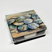 Load image into Gallery viewer, Sand Dollars PU Leather Note Paper Holder