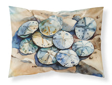 Load image into Gallery viewer, Sand Dollars Standard Pillowcase – Artistic Decorative Front, White Back
