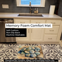 Load image into Gallery viewer, Sand Dollars Memory Foam Kitchen Mat DAC2821RUG