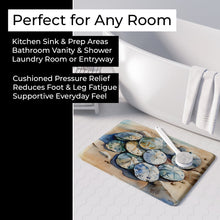Load image into Gallery viewer, Sand Dollars Memory Foam Kitchen Mat DAC2821RUG