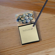 Load image into Gallery viewer, Sand Dollars Sticky Note Holder- Refiilable Desk Accessory Note Pad