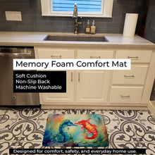 Load image into Gallery viewer, Seahorses Memory Foam Kitchen Mat