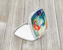 Load image into Gallery viewer, Seahorses Compact Mirror – Stylish Purse Mirror with Artistic Covers