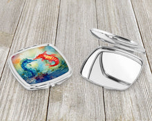 Load image into Gallery viewer, Seahorses Compact Mirror – Stylish Purse Mirror with Artistic Covers