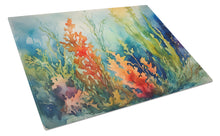 Load image into Gallery viewer, Seaweed Glass Cutting Boards – Durable, Decorative Kitchen Art Large