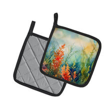 Load image into Gallery viewer, Seaweed Pot Holders - Set of 2 Decorative Kitchen Helpers | Made in the USA