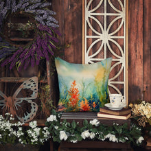 Load image into Gallery viewer, Seaweed Throw Pillow - 14x14 Decorative Pillow – Art for Your Home &amp; Patio