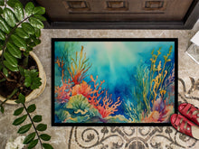 Load image into Gallery viewer, Seaweed Doormat - Large 24x36 – Indoor/Outdoor Floor Mat with Artistic Flair