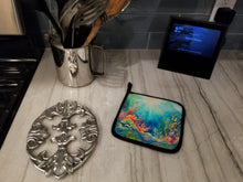 Load image into Gallery viewer, Seaweed Pot Holders - Set of 2 Decorative Kitchen Helpers | Made in the USA