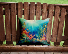 Load image into Gallery viewer, Seaweed Throw Pillow - 14x14 Decorative Pillow – Art for Your Home &amp; Patio