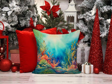 Load image into Gallery viewer, Seaweed Throw Pillow - 14x14 Decorative Pillow – Art for Your Home &amp; Patio