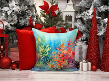 Load image into Gallery viewer, Seaweed Throw Pillow - 14x14 Decorative Pillow – Art for Your Home &amp; Patio
