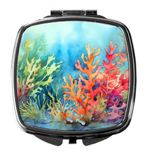 Load image into Gallery viewer, Seaweed Compact Mirror – Stylish Purse Mirror with Artistic Covers
