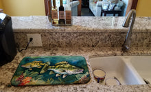 Load image into Gallery viewer, Smallmouth Bass Dish Drying Mat