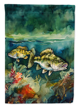 Load image into Gallery viewer, Smallmouth Bass Garden Flag – Outdoor Decorative Yard Flag