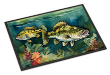 Load image into Gallery viewer, Smallmouth Bass Doormat - Large 24x36 – Indoor/Outdoor Floor Mat with Artistic Flair