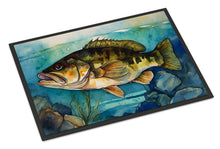Load image into Gallery viewer, Smallmouth Bass Doormat - Large 24x36 – Indoor/Outdoor Floor Mat with Artistic Flair