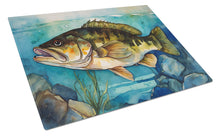 Load image into Gallery viewer, Smallmouth Bass Glass Cutting Boards – Durable, Decorative Kitchen Art Large