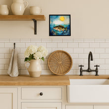 Load image into Gallery viewer, Smallmouth Bass Framed Metal Print