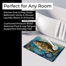 Load image into Gallery viewer, Smallmouth Bass Memory Foam Kitchen Mat DAC2827RUG