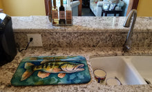 Load image into Gallery viewer, Smallmouth Bass Dish Drying Mat