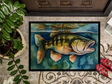 Load image into Gallery viewer, Smallmouth Bass Doormat - Large 24x36 – Indoor/Outdoor Floor Mat with Artistic Flair