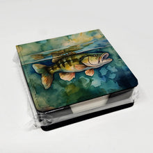 Load image into Gallery viewer, Smallmouth Bass PU Leather Note Paper Holder