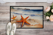 Load image into Gallery viewer, Starfish Doormat - Large 24x36 – Indoor/Outdoor Floor Mat with Artistic Flair