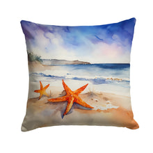 Load image into Gallery viewer, Starfish Throw Pillow - 14x14 Decorative Pillow – Art for Your Home &amp; Patio