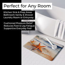 Load image into Gallery viewer, Starfish Memory Foam Kitchen Mat DAC2829RUG