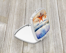 Load image into Gallery viewer, Starfish Compact Mirror – Stylish Purse Mirror with Artistic Covers