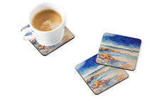 Load image into Gallery viewer, Starfish Coasters - Set of 4 Lightweight Foam, Absorbent Drink Coasters