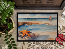 Load image into Gallery viewer, Starfish Doormat - Large 24x36 – Indoor/Outdoor Floor Mat with Artistic Flair