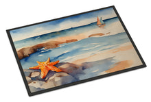 Load image into Gallery viewer, Starfish Doormat - Large 24x36 – Indoor/Outdoor Floor Mat with Artistic Flair