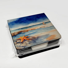 Load image into Gallery viewer, Starfish PU Leather Note Paper Holder