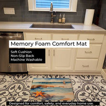 Load image into Gallery viewer, Starfish Memory Foam Kitchen Mat DAC2830RUG
