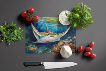 Load image into Gallery viewer, Sting Ray Glass Cutting Boards – Durable, Decorative Kitchen Art Large