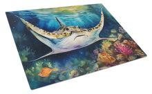 Load image into Gallery viewer, Sting Ray Glass Cutting Boards – Durable, Decorative Kitchen Art Large