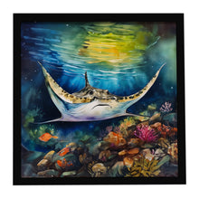 Load image into Gallery viewer, Sting Ray Framed Metal Print