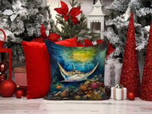 Load image into Gallery viewer, Sting Ray Throw Pillow - 14x14 Decorative Pillow – Art for Your Home &amp; Patio