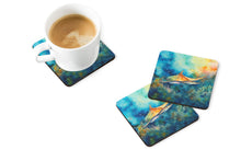 Load image into Gallery viewer, Sting Ray Coasters - Set of 4 Lightweight Foam, Absorbent Drink Coasters