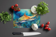 Load image into Gallery viewer, Sting Ray Glass Cutting Boards – Durable, Decorative Kitchen Art Large