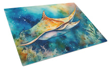 Load image into Gallery viewer, Sting Ray Glass Cutting Boards – Durable, Decorative Kitchen Art Large
