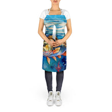 Load image into Gallery viewer, Striped Bass Apron – Artist-Designed Kitchen, BBQ &amp; Craft Apron