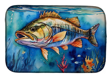 Load image into Gallery viewer, Striped Bass Dish Drying Mat