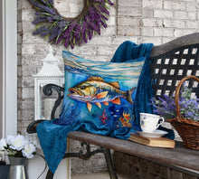 Load image into Gallery viewer, Striped Bass Throw Pillow