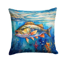 Load image into Gallery viewer, Striped Bass Throw Pillow