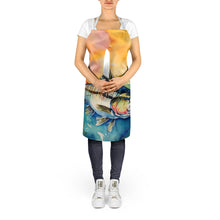 Load image into Gallery viewer, Striped Bass Apron – Artist-Designed Kitchen, BBQ &amp; Craft Apron