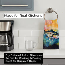 Load image into Gallery viewer, Striped Bass Kitchen Towel DAC2834KTWL