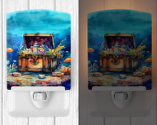 Load image into Gallery viewer, Treasure Chest Ceramic Night Light